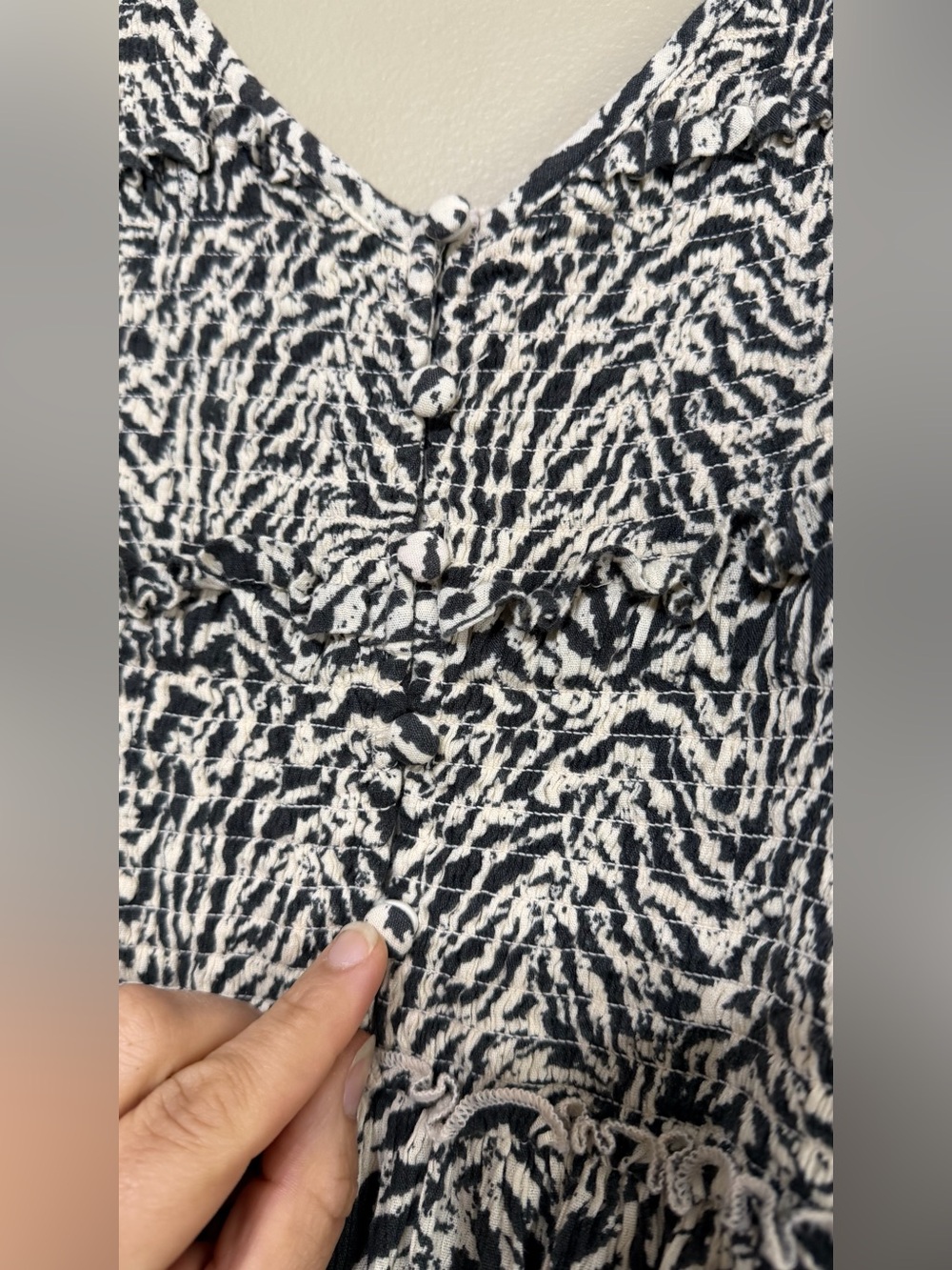 Aerie Button Front Maxi Dress - Picture 4 of 11